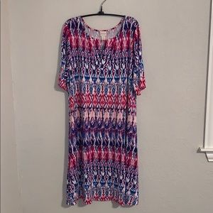 Chico’s Women’s Multi-colored Dress. Sz 3 or XL